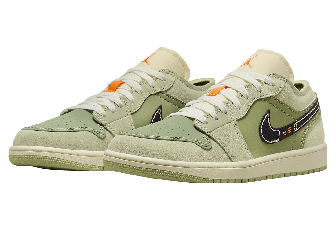 Air Jordan 1 Low Craft SE Light Olive - Image 2