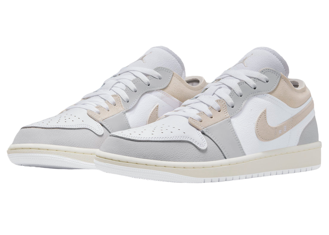 Air Jordan 1 Low Craft Tech Grey - Image 2