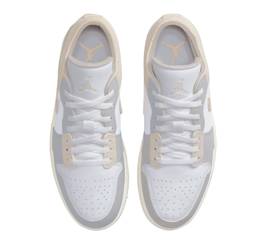 Air Jordan 1 Low Craft Tech Grey - Image 4