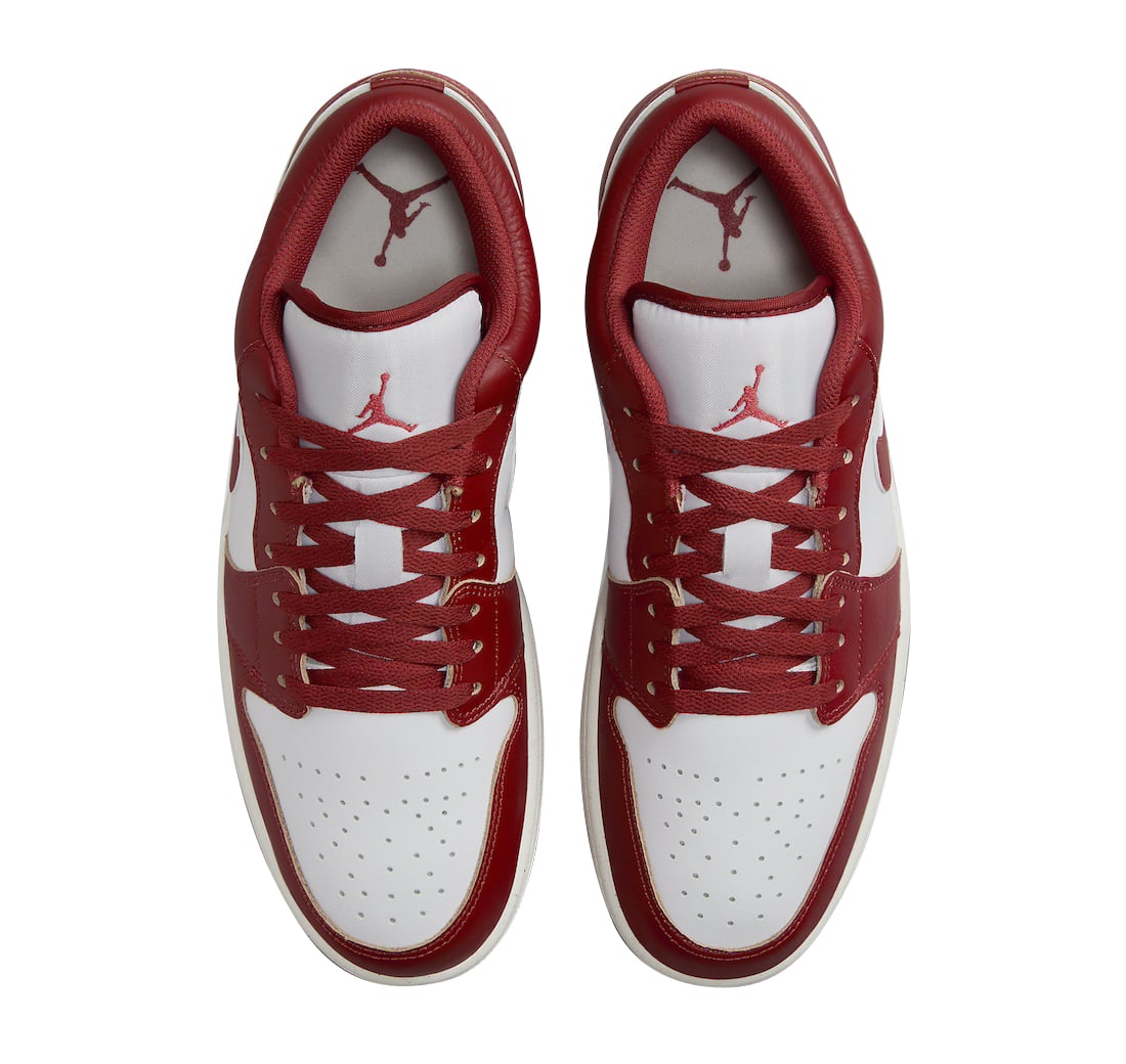 Air Jordan 1 Low Dune Red - Image 4