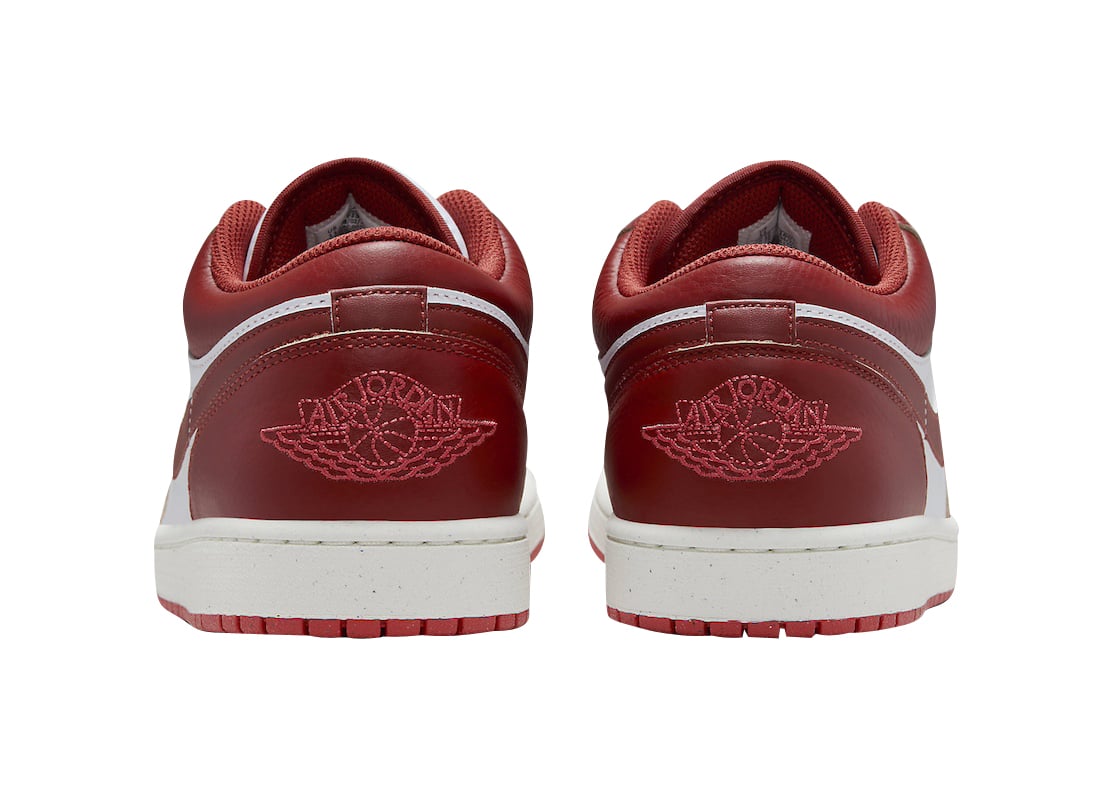 Air Jordan 1 Low Dune Red - Image 5