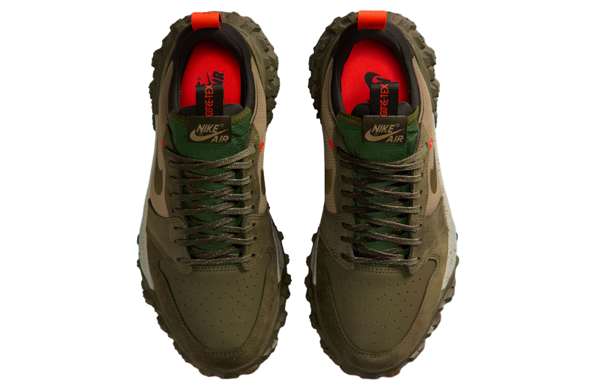 Air Jordan 1 Low Element Medium Olive / Total Crimson - Image 4