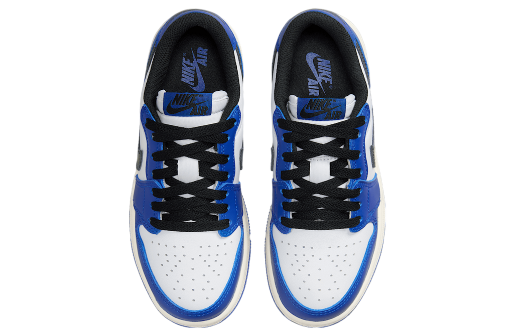 Air Jordan 1 Low Game Royal GS White / Game Royal - Image 4