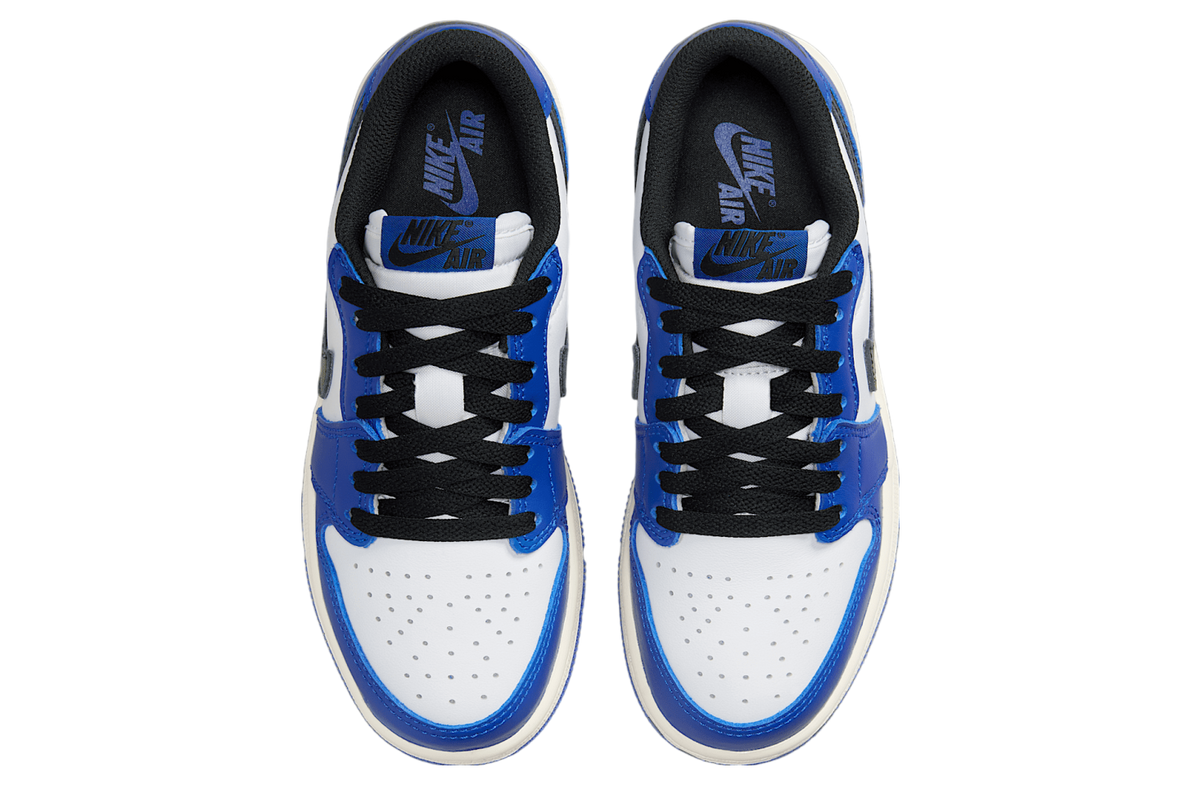 Air Jordan 1 Low Game Royal GS White / Game Royal - Image 4