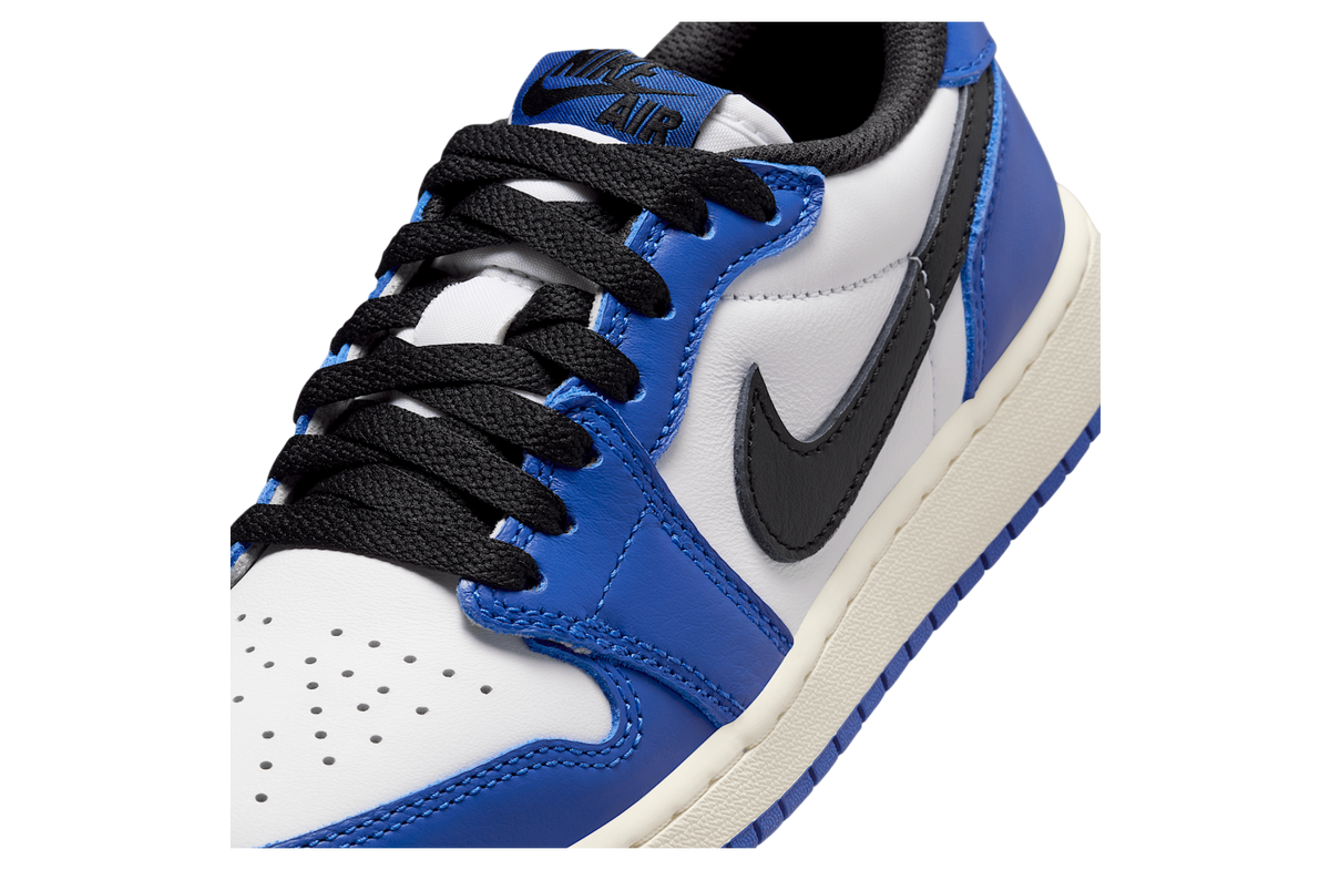 Air Jordan 1 Low Game Royal GS White / Game Royal - Image 7