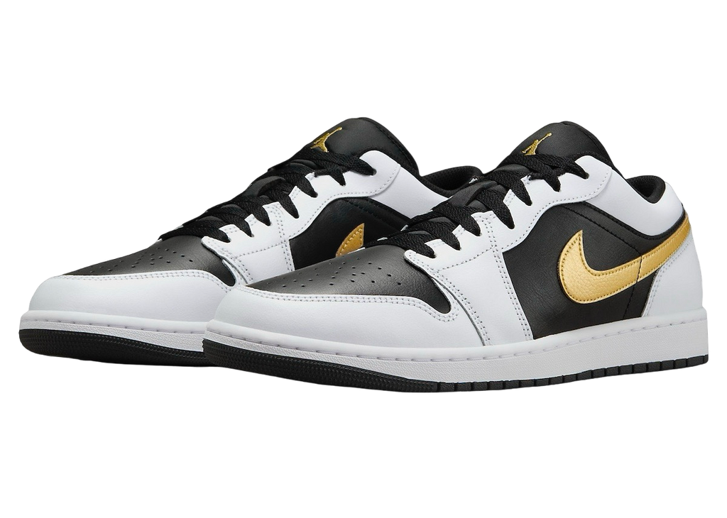 Air Jordan 1 Low Gold Swoosh - Image 2