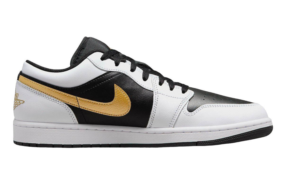 Air Jordan 1 Low Gold Swoosh - Image 3