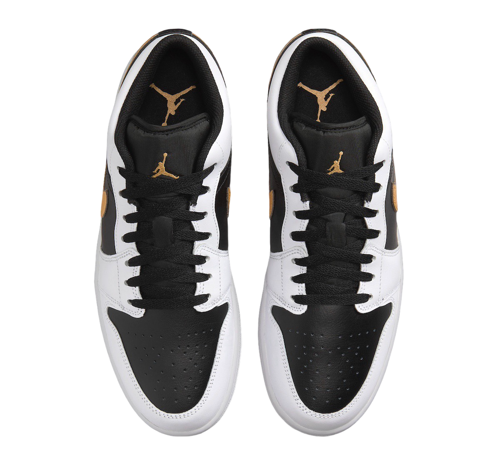 Air Jordan 1 Low Gold Swoosh - Image 4