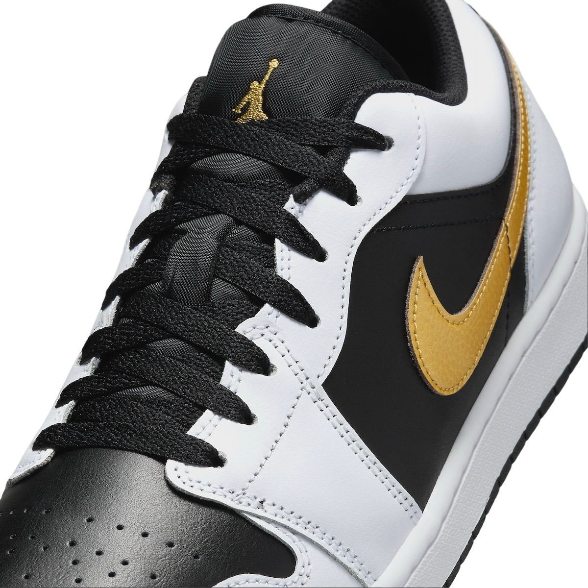 Air Jordan 1 Low Gold Swoosh - Image 7