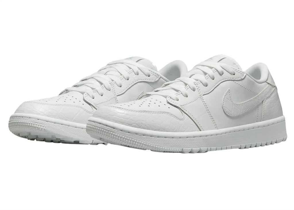 Air Jordan 1 Low Golf White Croc - Image 2