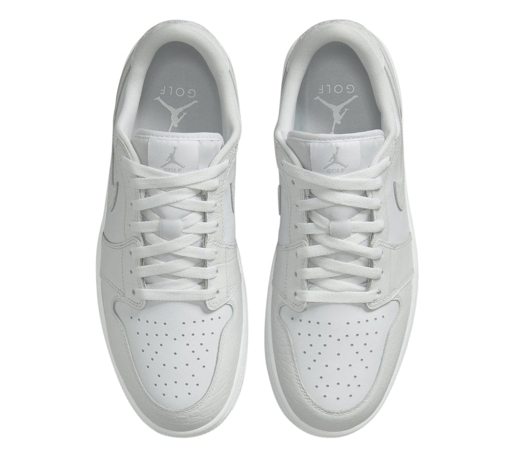 Air Jordan 1 Low Golf White Croc - Image 4