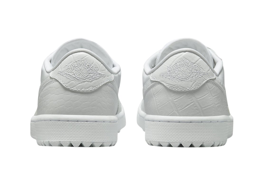 Air Jordan 1 Low Golf White Croc - Image 5