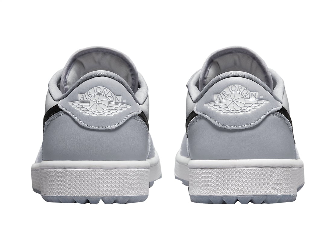 Air Jordan 1 Low Golf Wolf Grey / Black-Photon Dust- White - Image 5