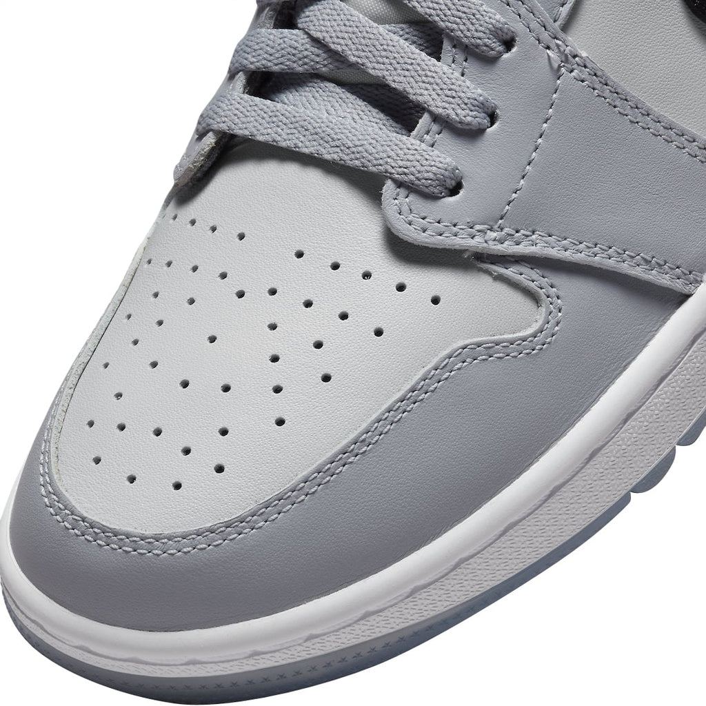 Air Jordan 1 Low Golf Wolf Grey / Black-Photon Dust- White - Image 7