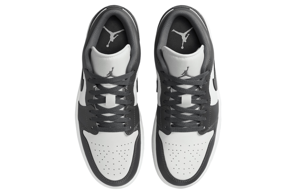Air Jordan 1 Low Grey / White - Image 5