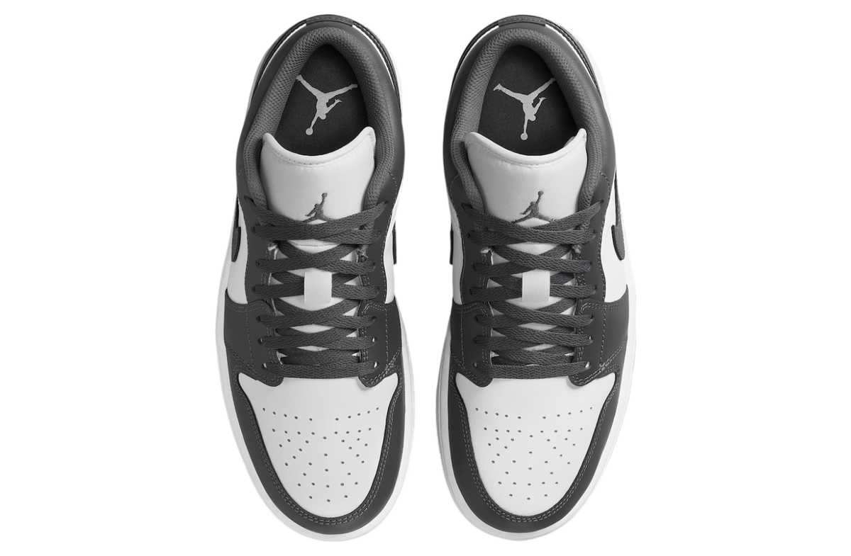 Air Jordan 1 Low Grey / White - Image 5