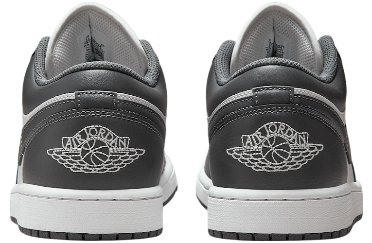 Air Jordan 1 Low Grey / White - Image 6