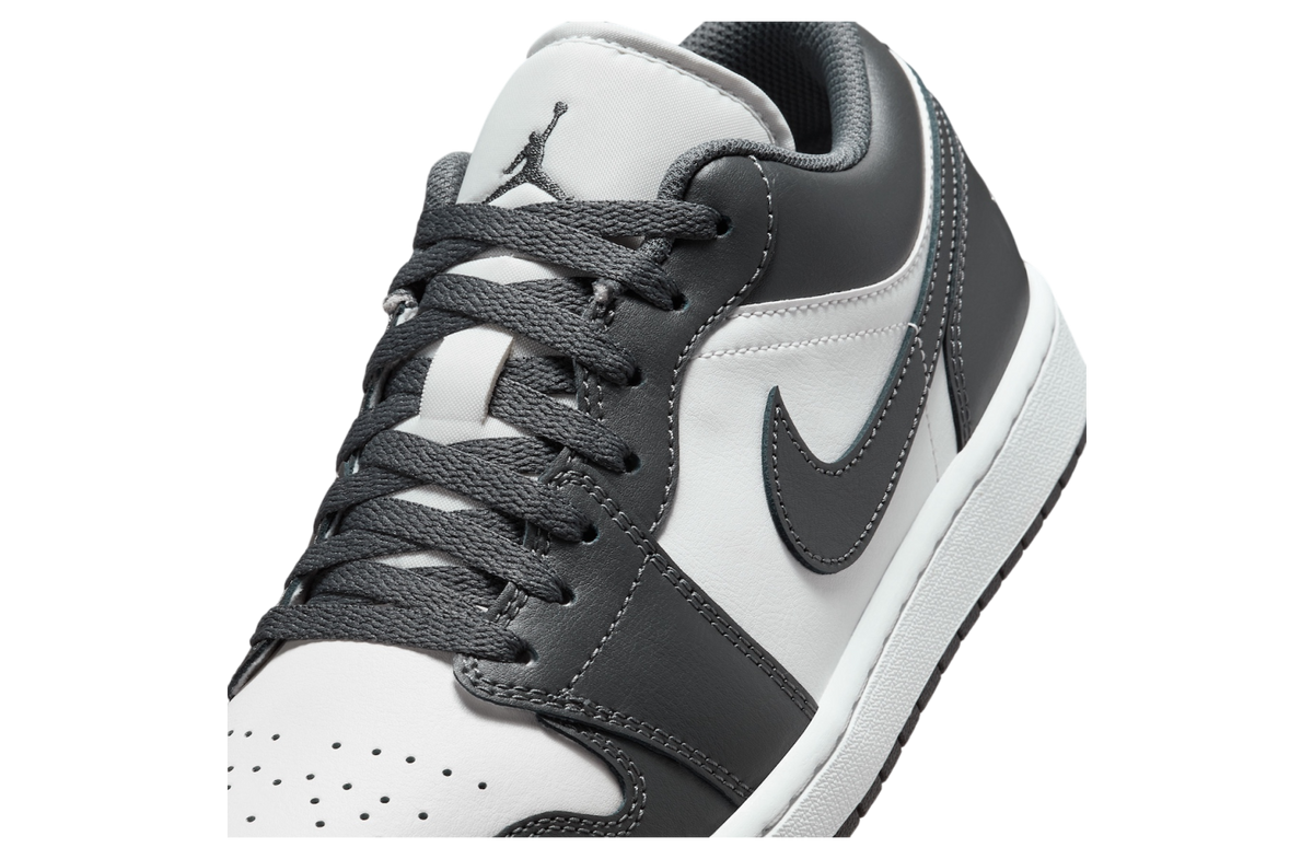 Air Jordan 1 Low Grey / White - Image 7