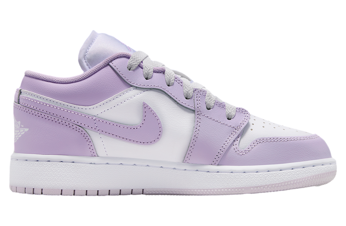 Air Jordan 1 Low GS Barely Grape / Violet Mist - Image 3