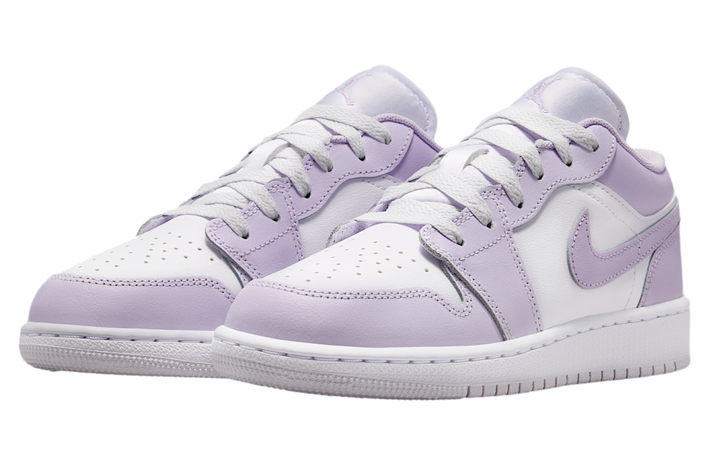 Air Jordan 1 Low GS Barely Grape / Violet Mist - Image 5