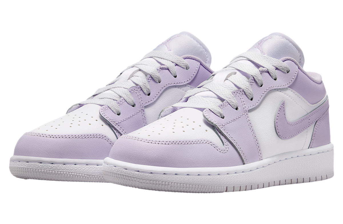 Air Jordan 1 Low GS Barely Grape / Violet Mist - Image 5