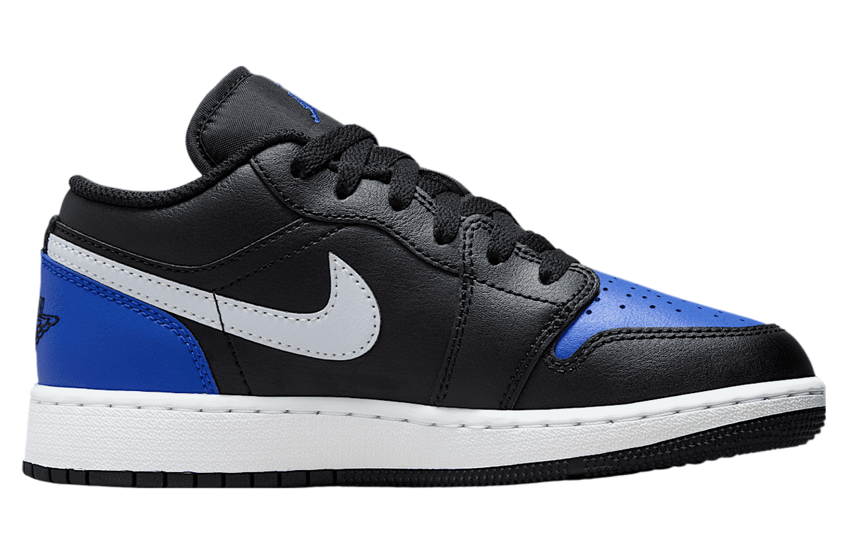 Air Jordan 1 Low GS Black / Game Royal - Image 3