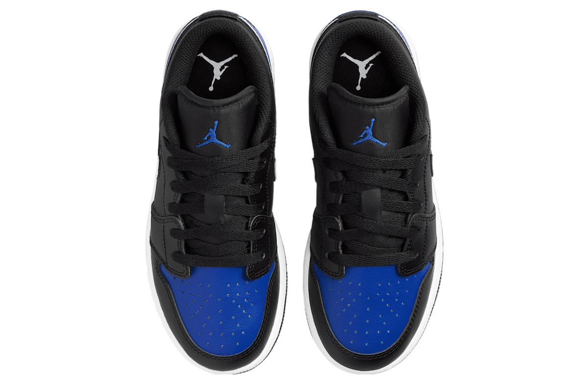 Air Jordan 1 Low GS Black / Game Royal - Image 4
