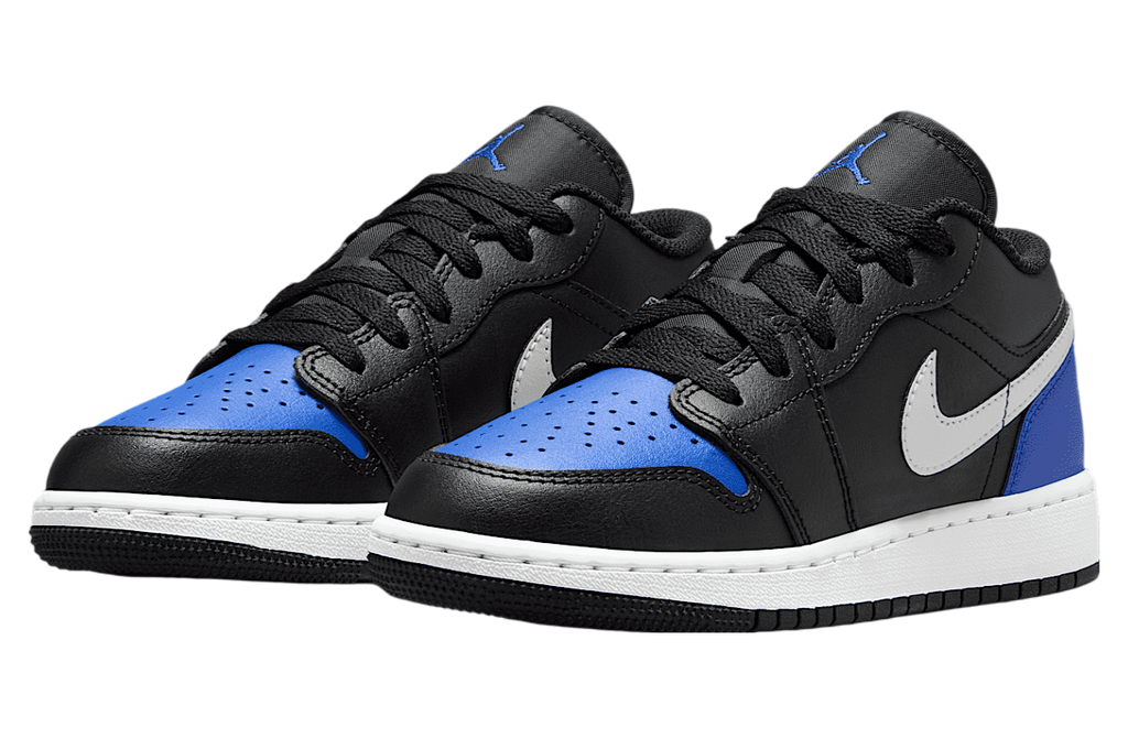Air Jordan 1 Low GS Black / Game Royal - Image 5
