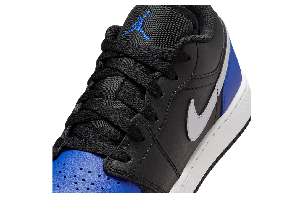 Air Jordan 1 Low GS Black / Game Royal - Image 7