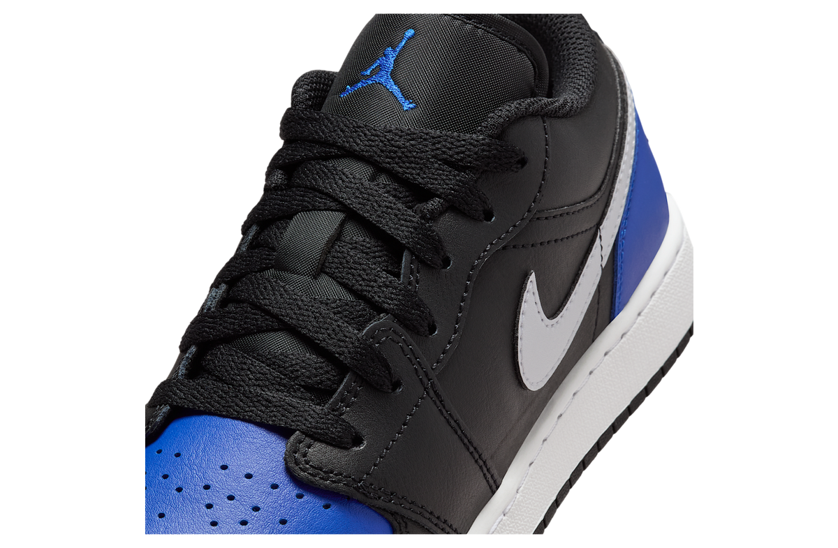 Air Jordan 1 Low GS Black / Game Royal - Image 7