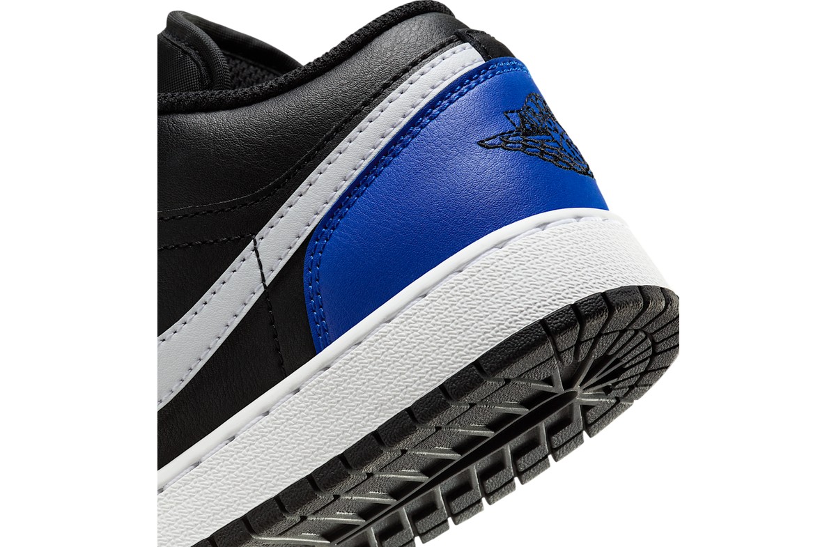 Air Jordan 1 Low GS Black / Game Royal - Image 8