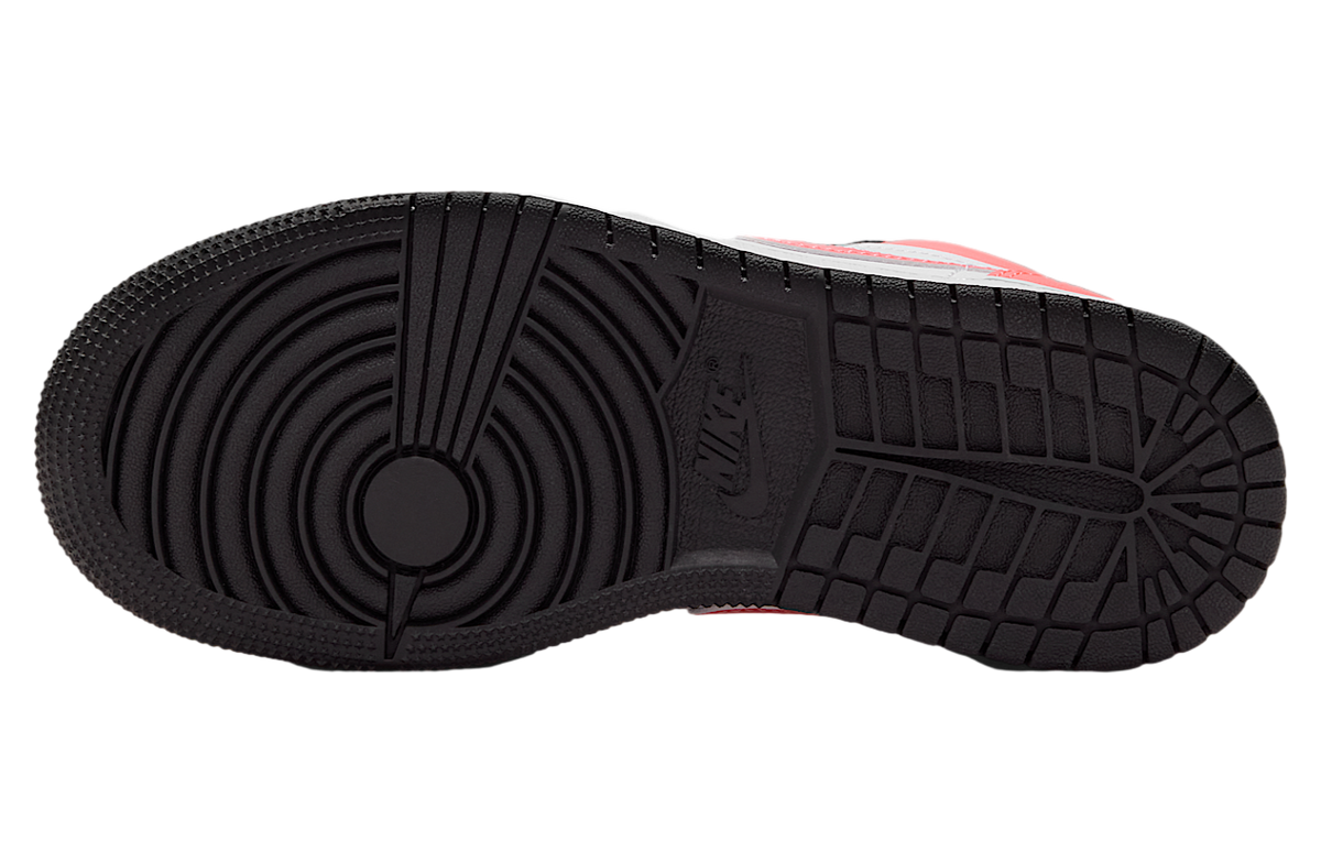 Air Jordan 1 Low GS Black / White / Pink Gaze - Image 2