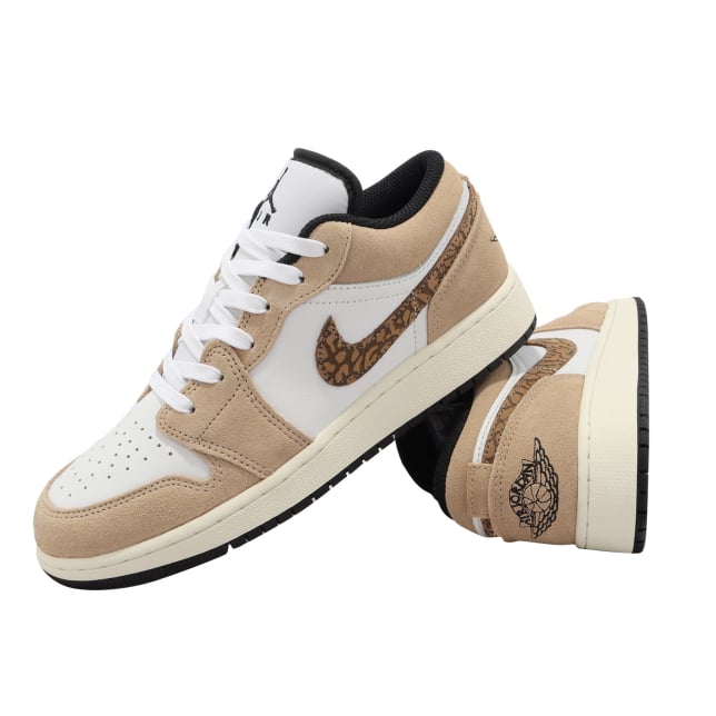 Air Jordan 1 Low GS Brown Elephant - Image 6
