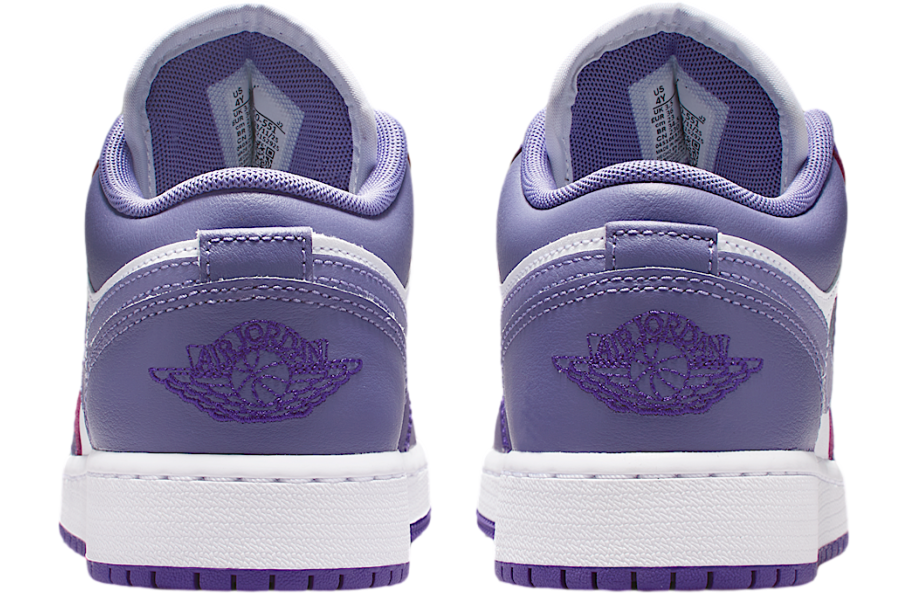 Air Jordan 1 Low GS Court Purple / White - Image 6