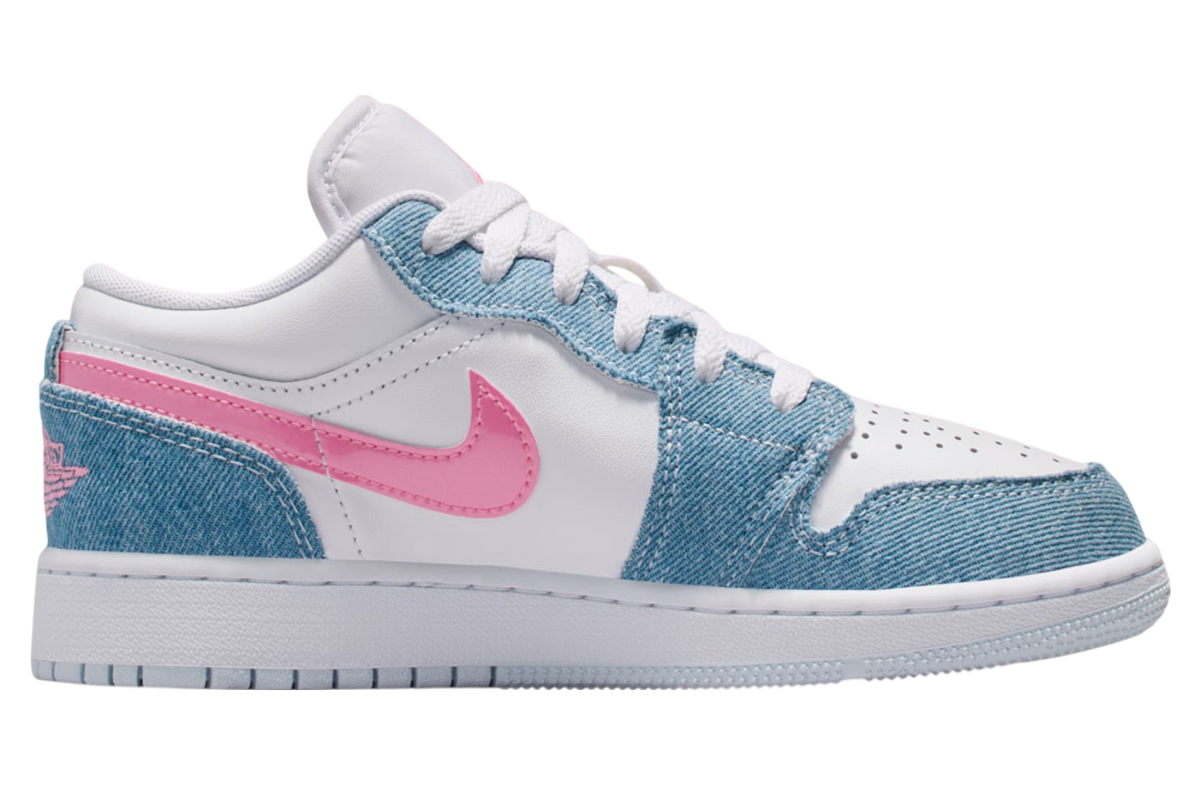 Air Jordan 1 Low GS Denim Sequin - Image 3