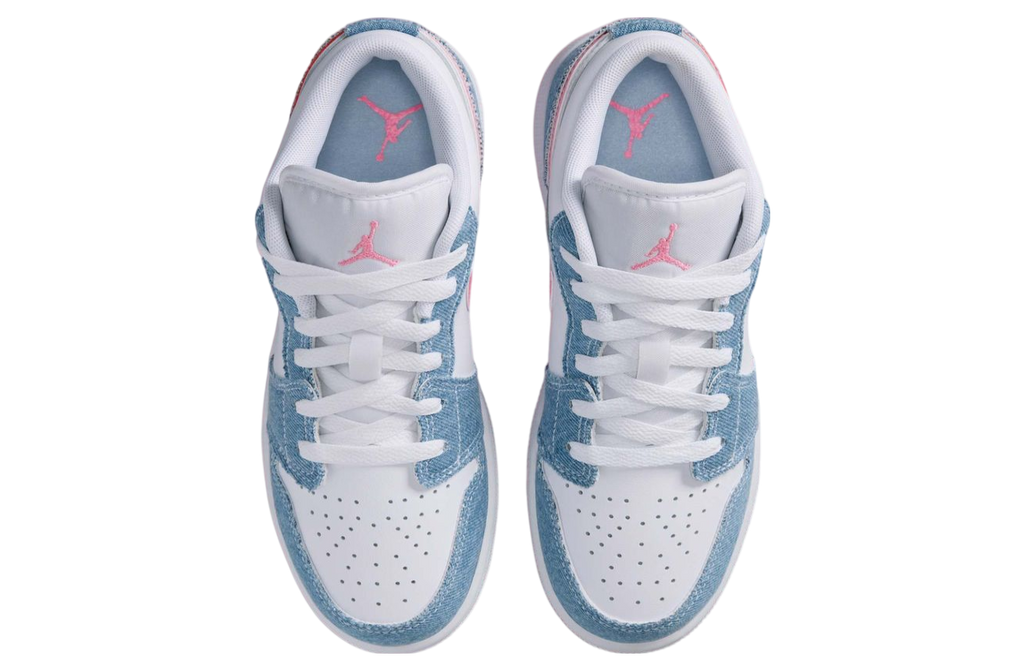 Air Jordan 1 Low GS Denim Sequin - Image 4