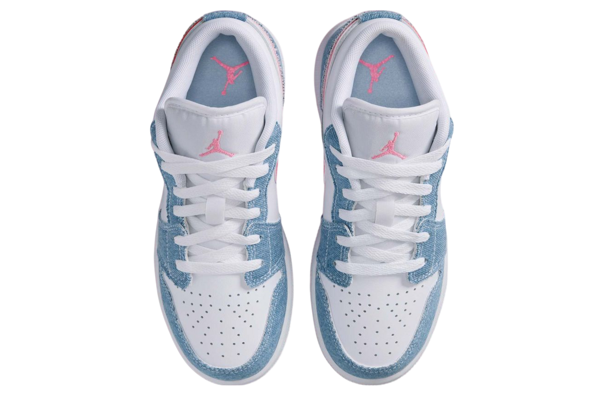 Air Jordan 1 Low GS Denim Sequin - Image 4