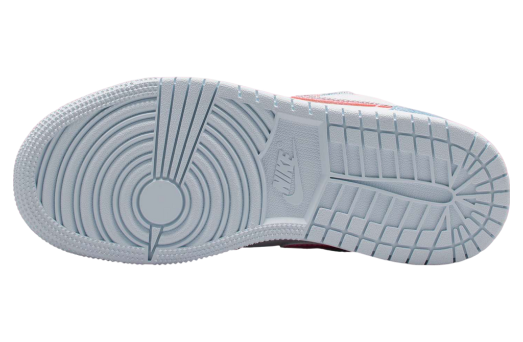 Air Jordan 1 Low GS Denim Sequin - Image 6