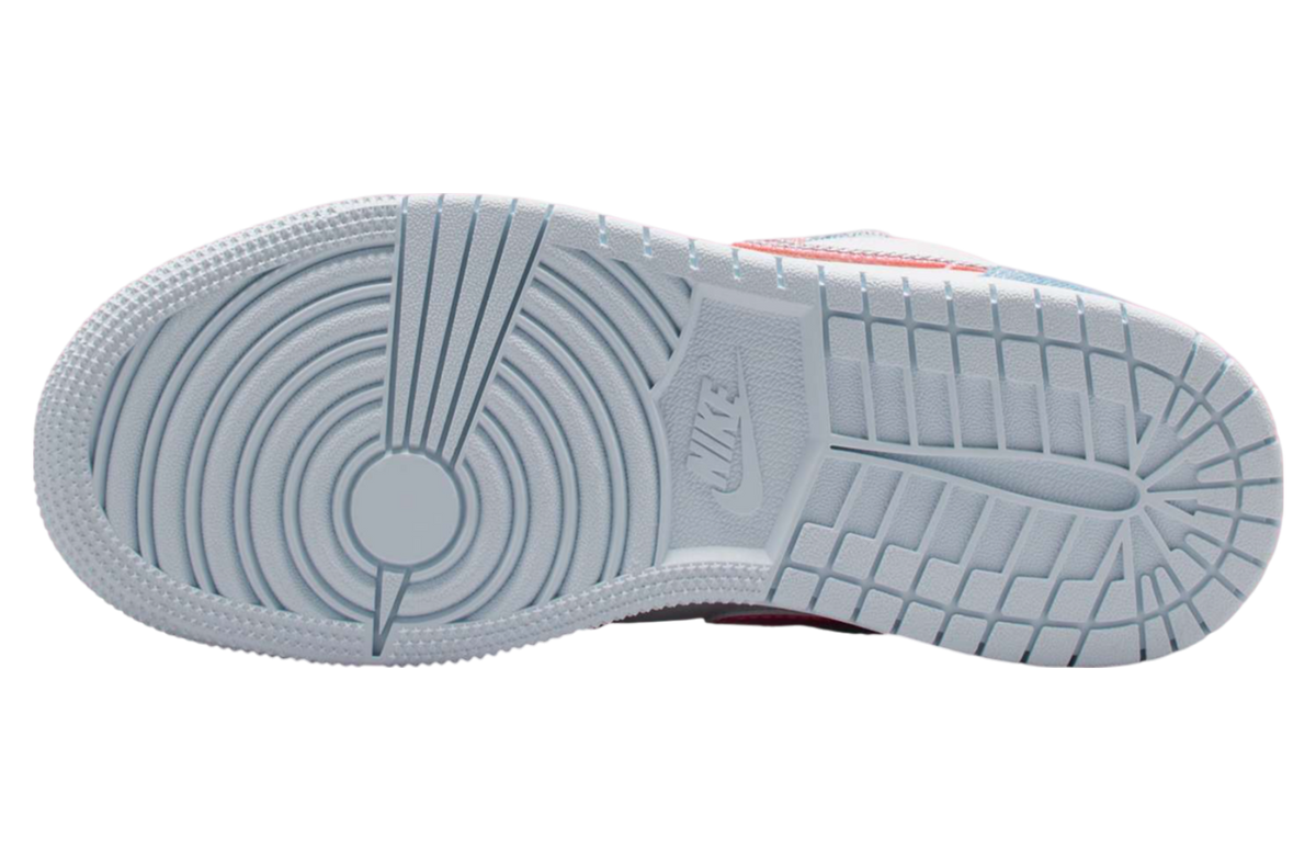 Air Jordan 1 Low GS Denim Sequin - Image 6