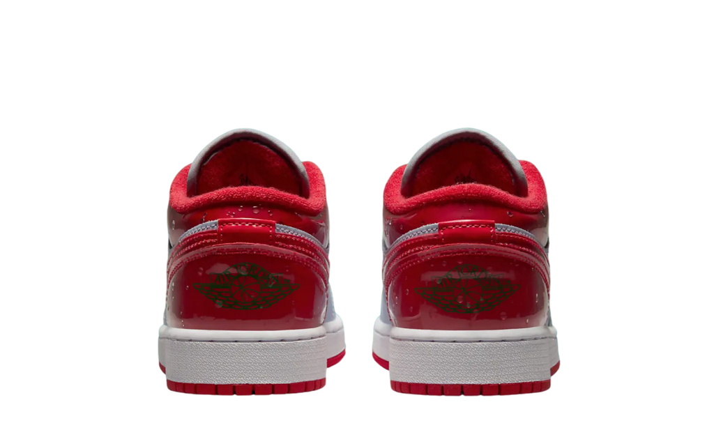 Air Jordan 1 Low GS Football Grey University Red - Image 5