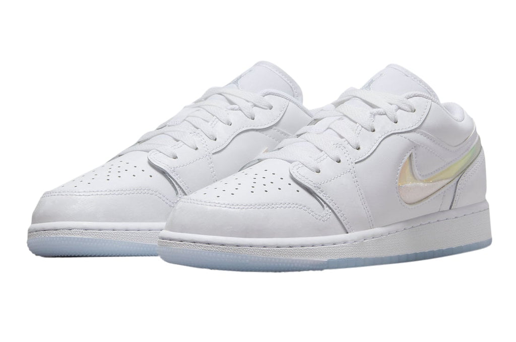 Air Jordan 1 Low GS Glitter Swoosh - Image 2