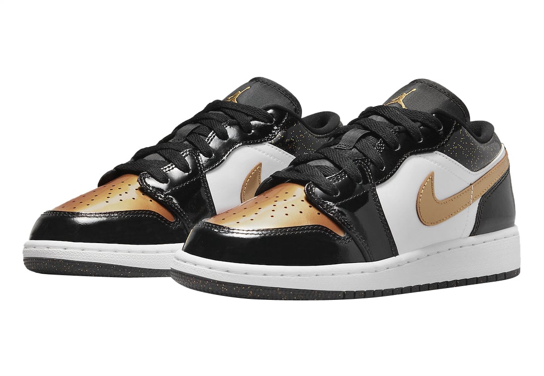 Air Jordan 1 Low GS Gold Toe - Image 2