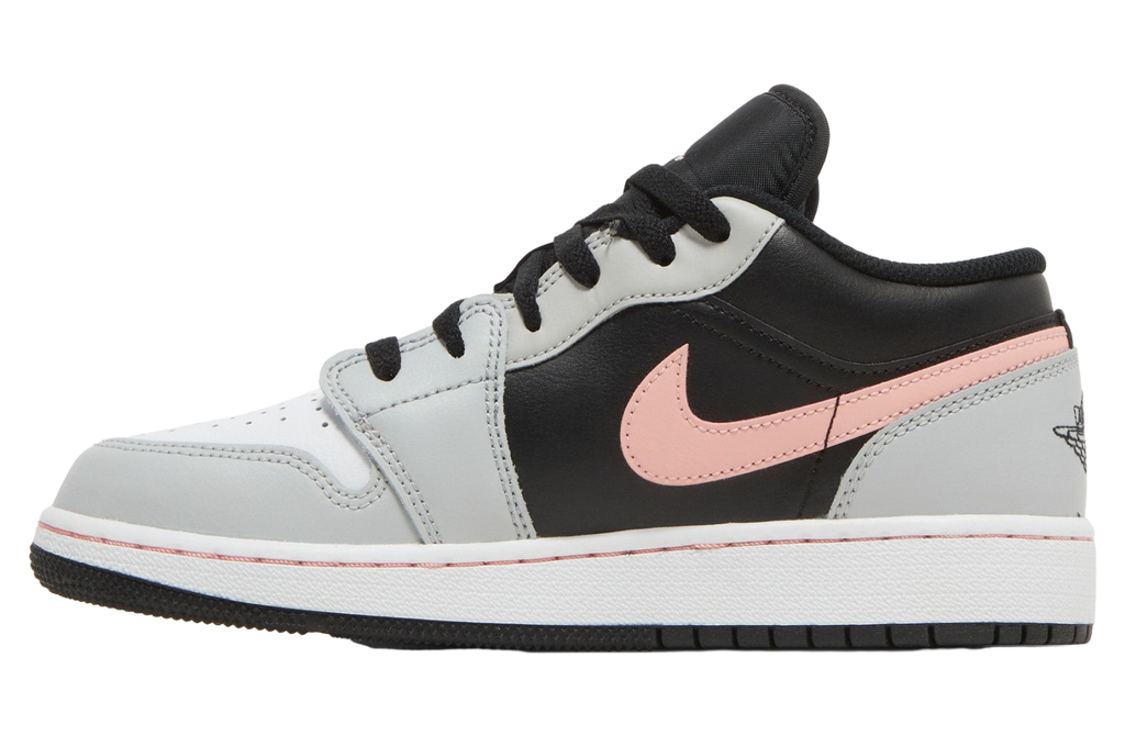 Air Jordan 1 Low GS Grey Fog Bleached Coral - Image 2