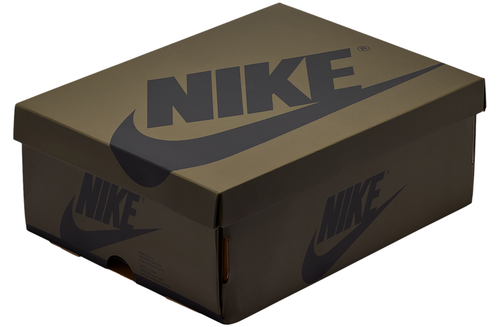 Air Jordan 1 Low GS Medium Olive / Summit White - Image 9