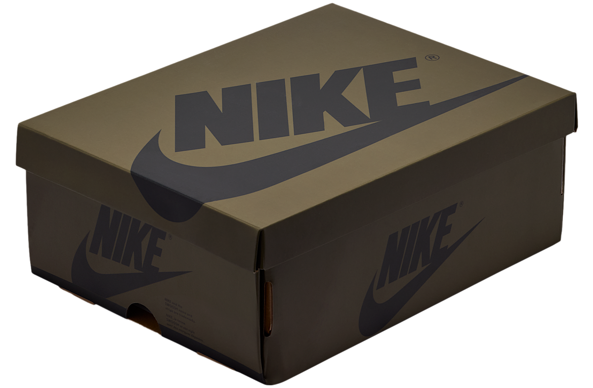 Air Jordan 1 Low GS Medium Olive / Summit White - Image 9