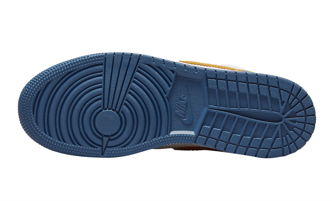 Air Jordan 1 Low GS Mismatched White Blue - Image 6