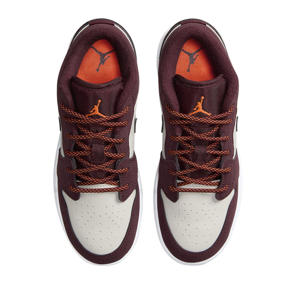 Air Jordan 1 Low GS Night Maroon - Image 4