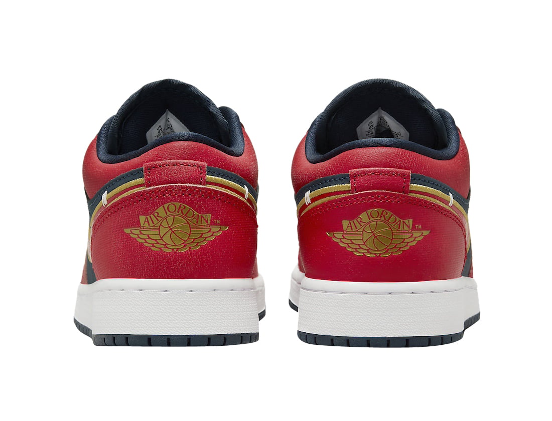 Air Jordan 1 Low GS Olympic - Image 5