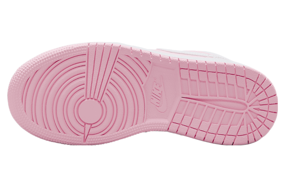 Air Jordan 1 Low GS Pink Foam / Fire Red - Image 2