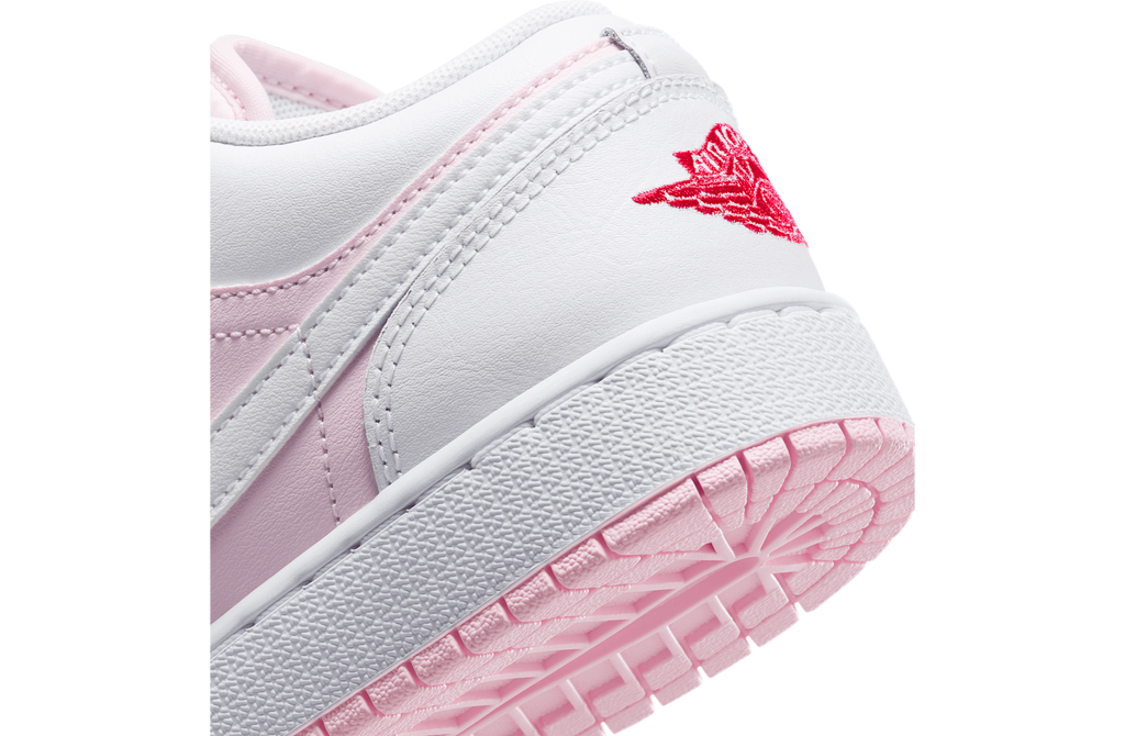 Air Jordan 1 Low GS Pink Foam / Fire Red - Image 8